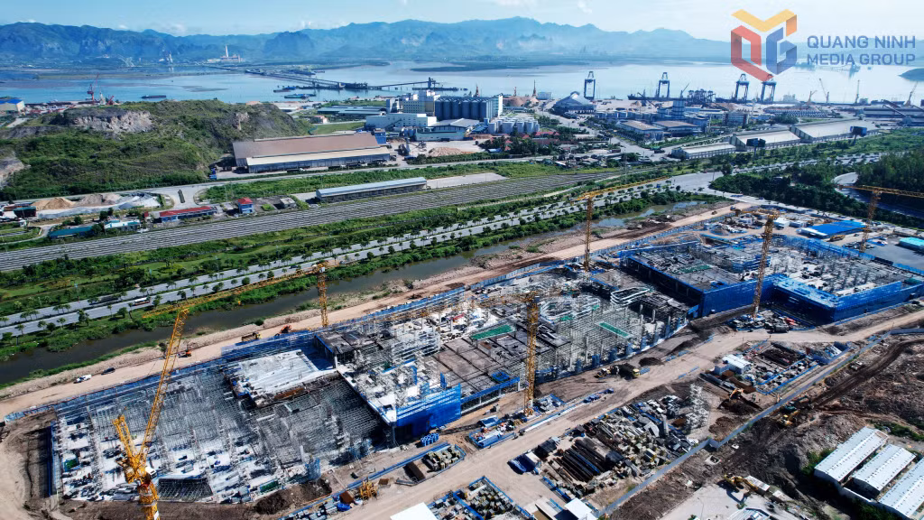 Aeon Mall Hạ Long - Một trong những dự án của nhà đầu tư Nhật Bản tại Quảng Ninh đang được gấp rút triển khai thi công.