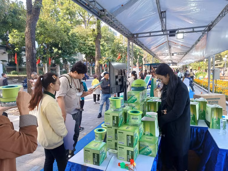 Sự kiện Techfest Việt Nam 2025 là cơ hội để nhiều startup thể hiện ý tưởng sáng tạo.