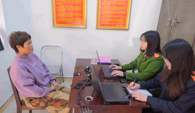 Nguyễn Thị Thắm bị xử lý vì môi giới mại dâm. Ảnh: Công an Cao Bằng