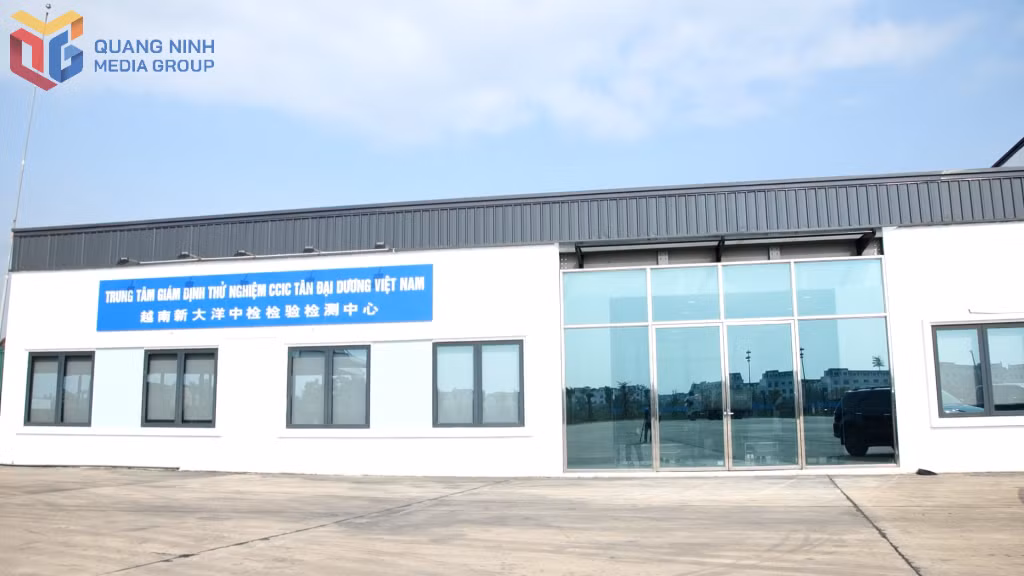 Trung tâm giám định thử nghiệm tại bãi Kiểm hóa Bắc Luân II.