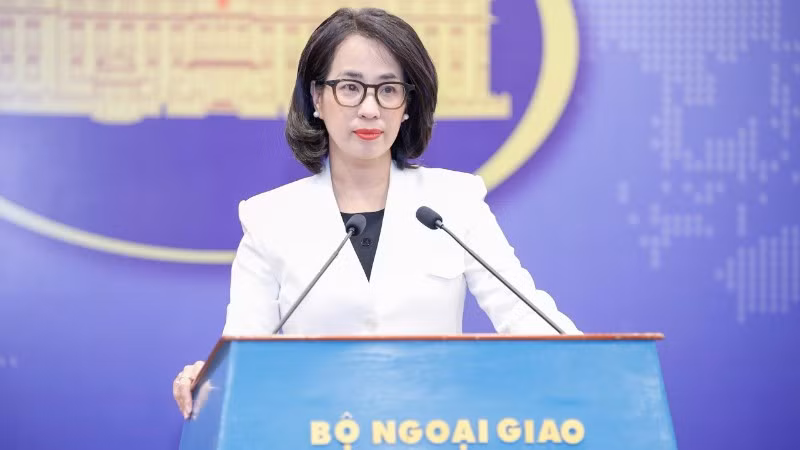 Người phát ngôn Bộ Ngoại giao Việt Nam Phạm Thu Hằng. (Ảnh: Bộ Ngoại giao)