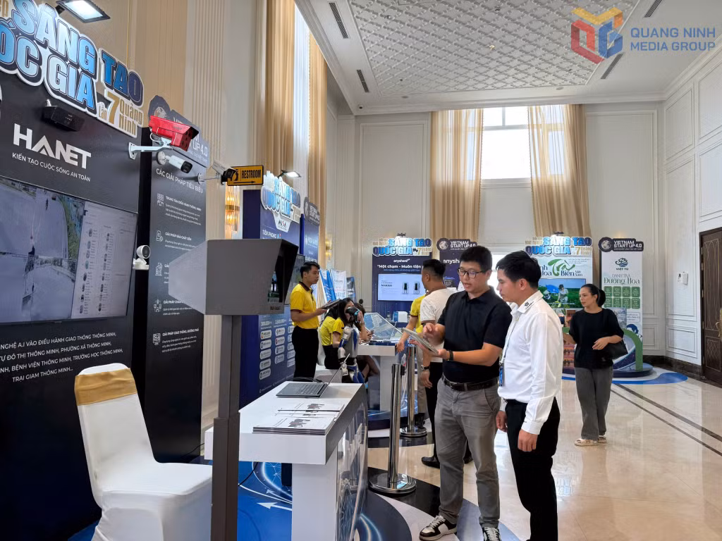 Các doanh nghiệp của Quảng Ninh tham gia triển lãm tại Diễn đàn Đổi mới sáng tạo quốc gia lần thứ 7 tổ chức tại tỉnh vào tháng 9/2025.