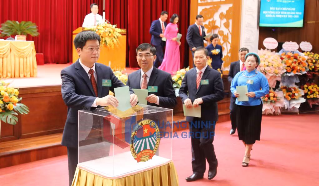 2023-08_Đại hội Đại biểu HND tỉnh Quảng Ninh lần thứ X, nhiệm kỳ 2023-2028 - bầu Ban Chấp hành. Ảnh Nguyễn Thanh