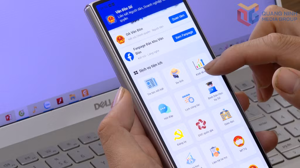 Mini App Vân Đồn số được người dân đặc khu đón nhận, hưởng ứng tích cực.