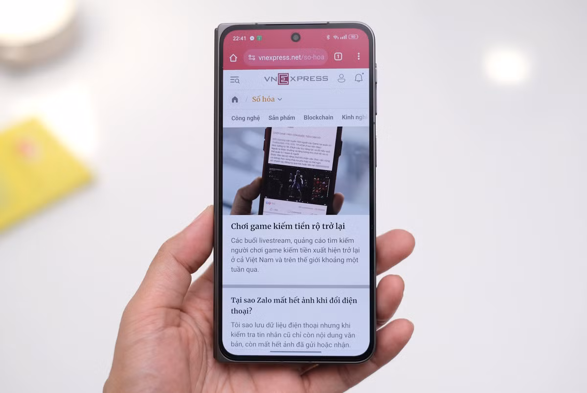 Oppo Find N3 - smartphone gập thách thức Galaxy Z Fold5 ảnh 6