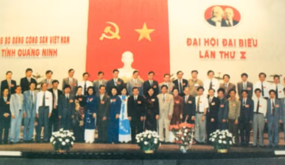 Đại hội đại biểu Đảng bộ tỉnh Quảng Ninh lần thứ X (nhiệm kỳ 1996-2001). Ảnh tư liệu