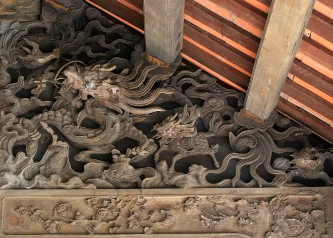 Một số nét kiến trúc nghệ thuật độc đáo của chùa Bối Khê. (Nguồn: Cổng thông tin điện tử huyện Thanh Oai)