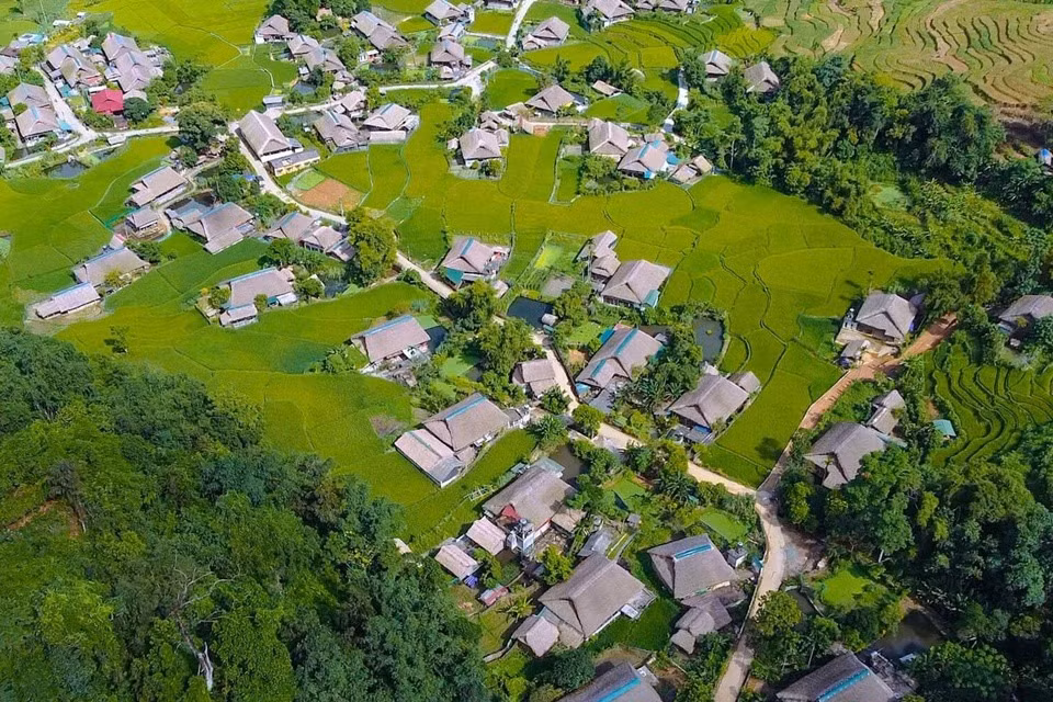 Cụm homestay thôn Tha (Hà Giang) được vinh danh trong khuôn khổ Giải thưởng Du lịch ASEAN 2025. Ảnh: Đi cùng Hùng nhé.