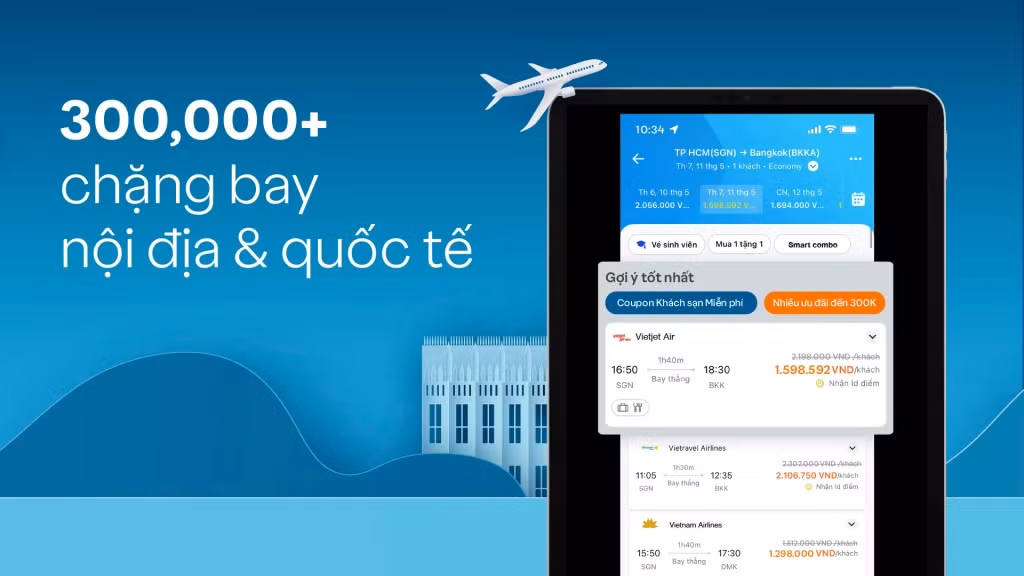 Hướng dẫn cách săn vé máy bay Tết giá rẻ cho mùa đoàn viên ảnh 2