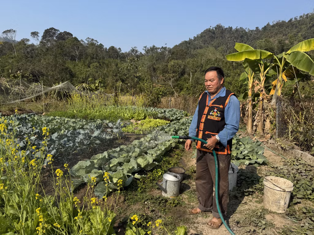 Ông Đặng Xuân Thành, người có uy tín ở thôn Khe Phương (xã Kỳ Thượng, TP Hạ Long).