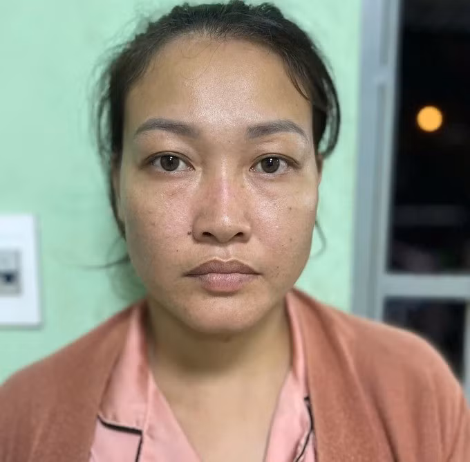 Đối tượng Nguyễn Thùy Trang. Ảnh: Công an cung cấp