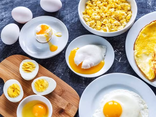 Trứng rất giàu choline có thể chống lại căng thẳng.