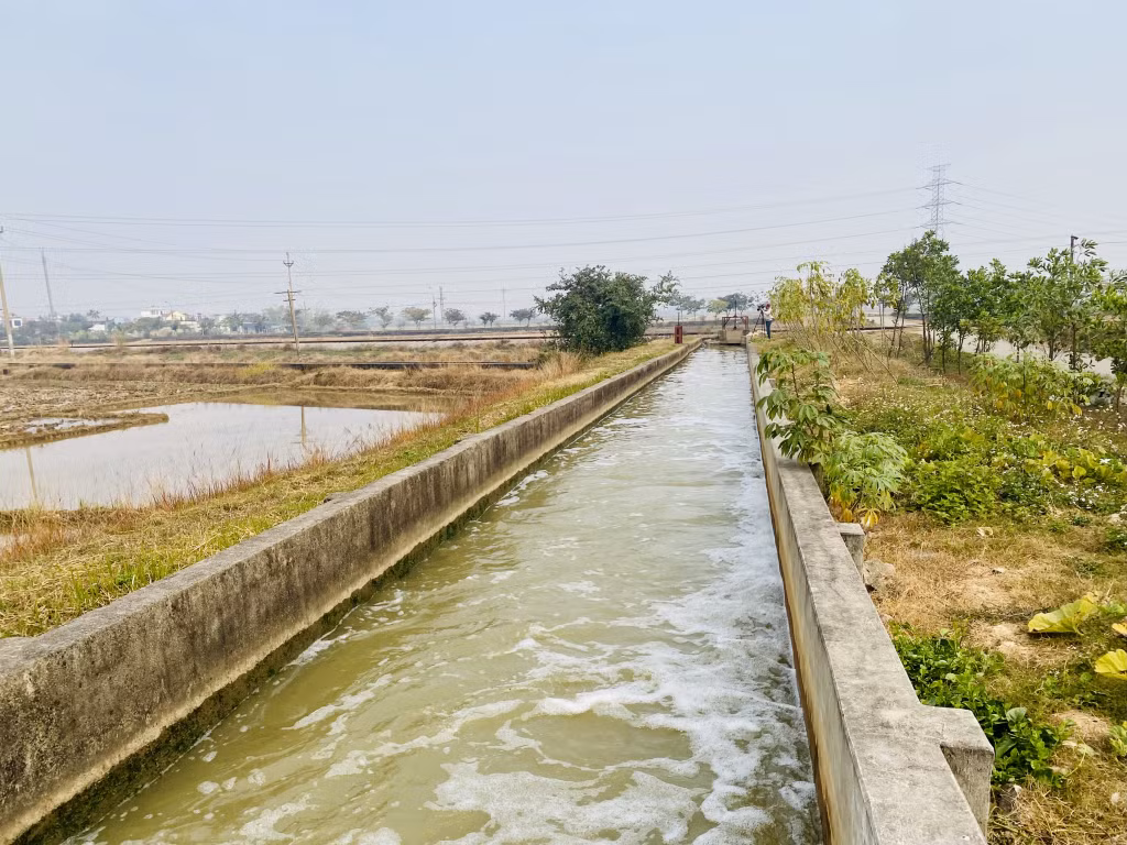 Hệ thống kênh mương được duy tu, bảo dưỡng đảm bảo cấp nước phục vụ sản xuất của nhân dân TP Đông Triều.