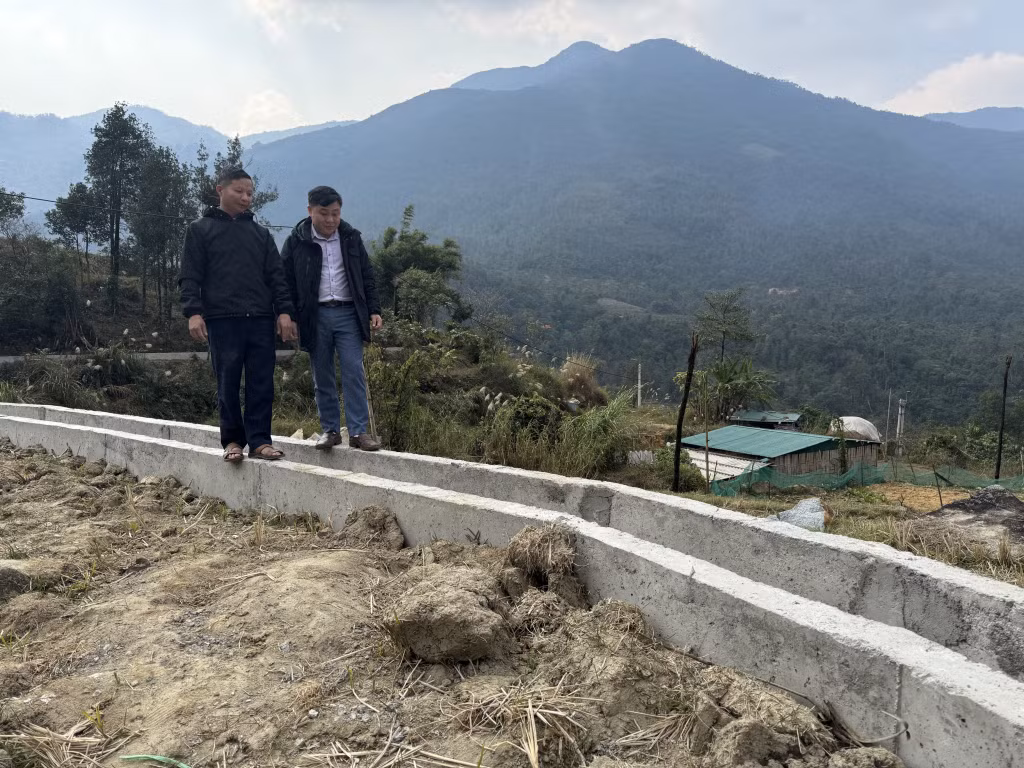 Tuyến kênh mương thôn Khe Tiền (xã Đồng Văn) được kiên cố hóa theo kiến nghị của cử tri.