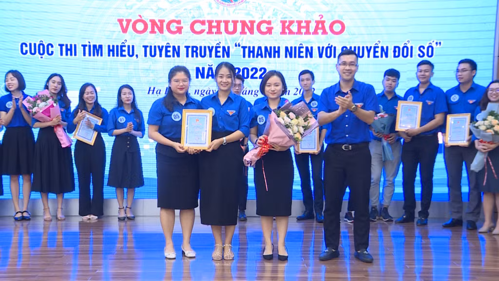 Đội thi Đoàn Công ty CP nước sạch Quảng Ninh đạt giải nhất Cuộc thi.