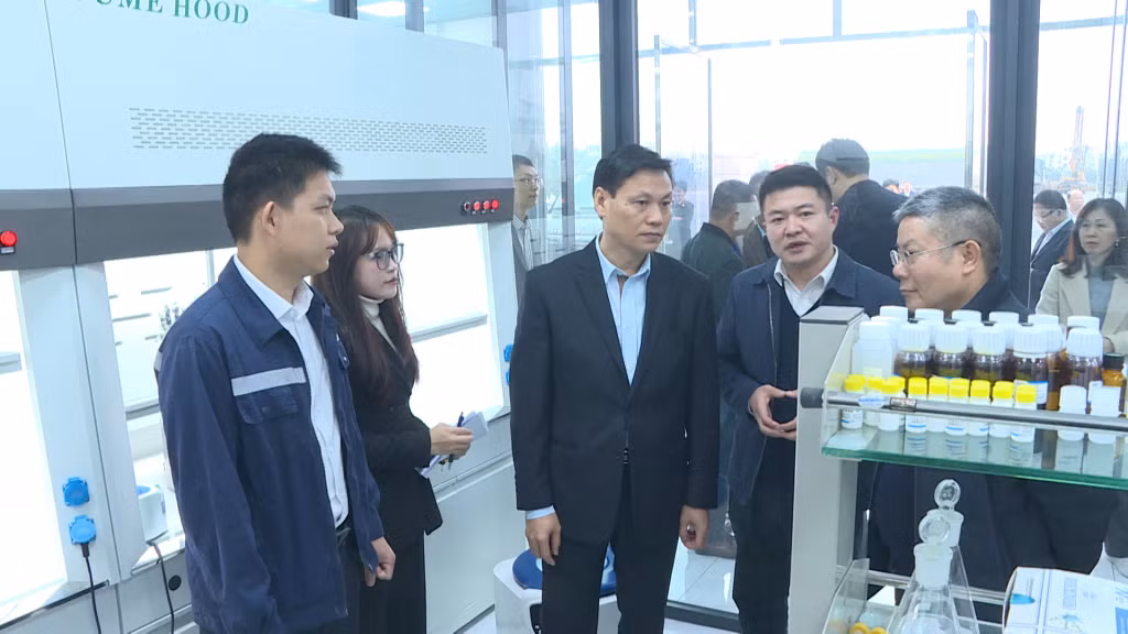  Đoàn công tác Sở Nông nghiệp & Nông thôn khu tự trị dân tộc Choang Quảng Tây, Trung Quốc đã tham quan, khảo sát thực tế tại Quảng Ninh.