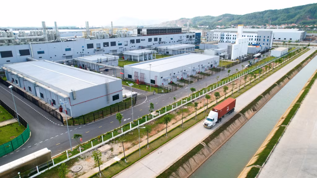 KCN Sông Khoai, TX Quảng Yên nhận được rất nhiều sự quan tâm từ các doanh nghiệp trong lĩnh vực chip bán dẫn.