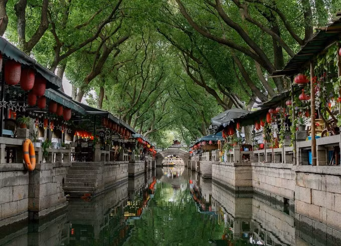 Phong cảnh ở Tô Châu - nơi được mệnh danh là Venice của phương Đông. Ảnh: Lonely Planet