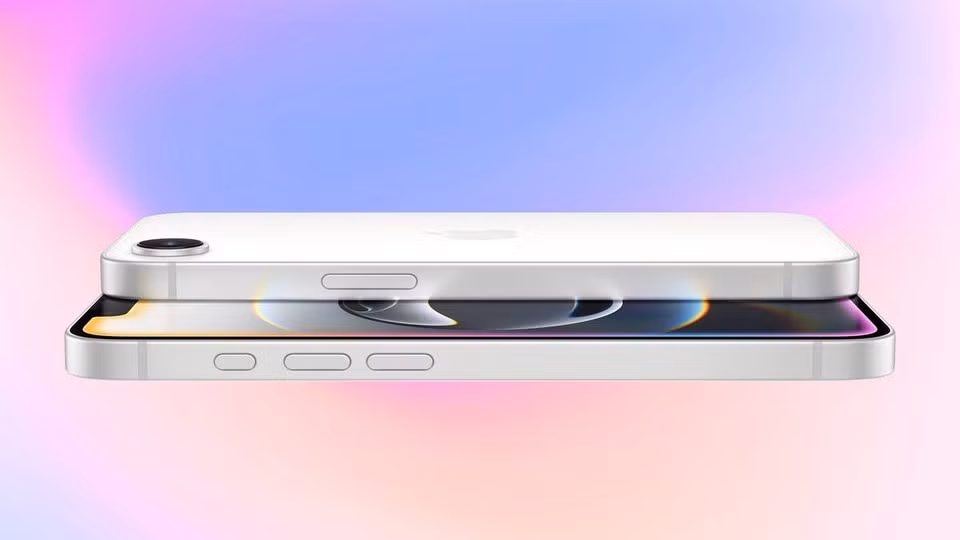 Chiếc iPhone 16e mới ra mắt. Ảnh: CNET.
