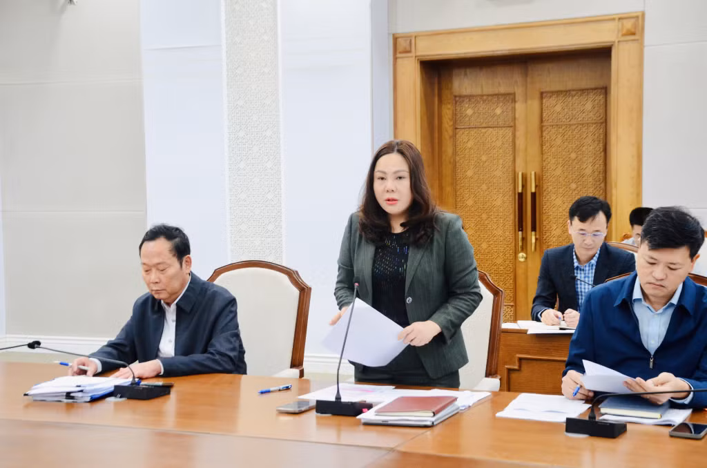 Lãnh đạo Sở Công Thương báo cáo tổng hợp các vướng mắc của ngành Than.