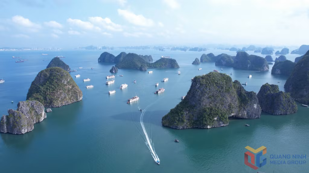 Những du thuyền cao cấp trên hành trình khám phá vịnh Hạ Long, xuyên qua những đảo đá là trải nghiệm thu hút cả du khách trong và ngoài nước 