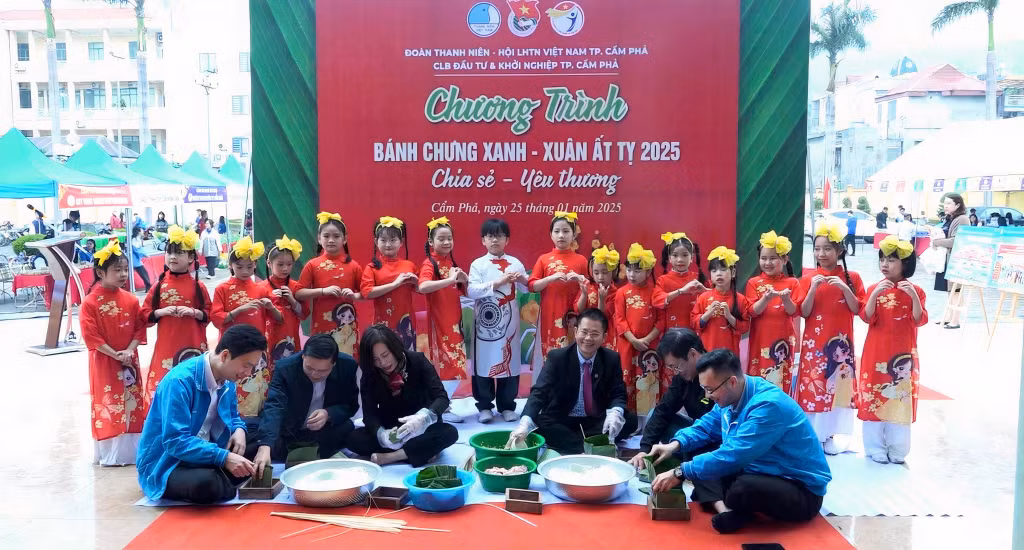 Thành Đoàn Cẩm Phả tổ chức chương trình
