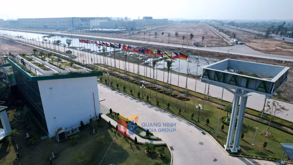 Dự án khu công nghiệp Sông Khoai, khu công nghiệp trọng điểm thị xã Quảng Yên đang tập trung GPMB