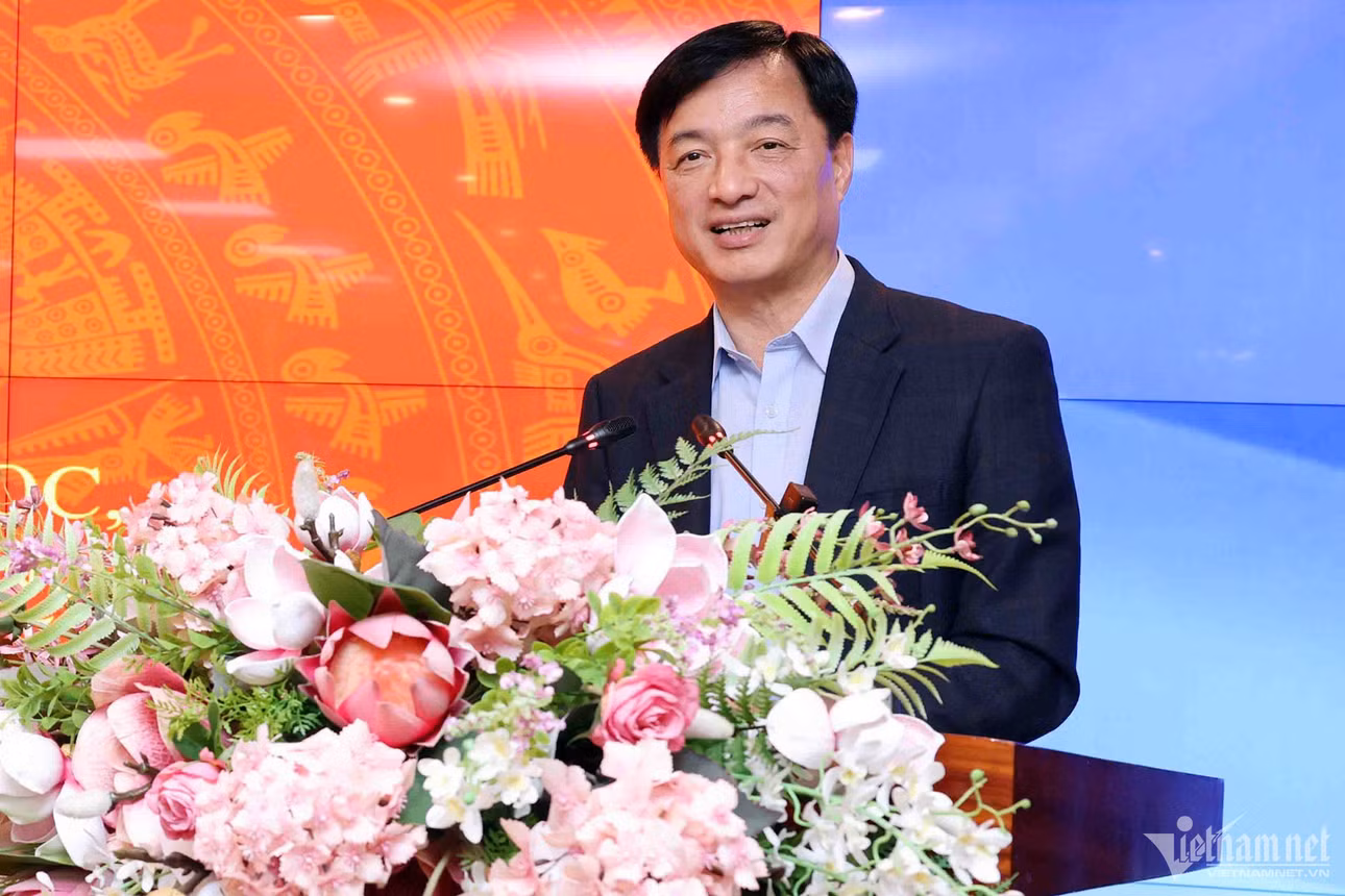 Thứ trưởng Bộ Công an Nguyễn Duy Ngọc phát biểu tại Hội thảo