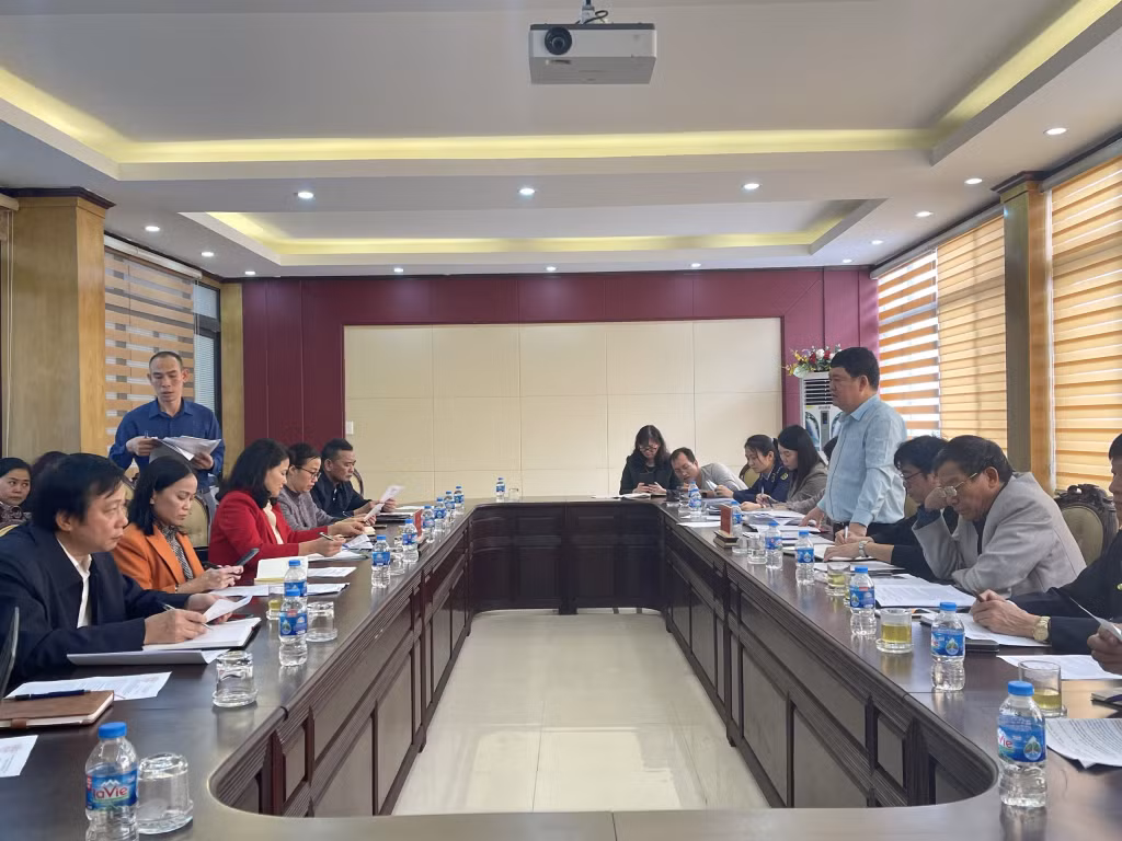 làm việc với Ban chỉ đạo ATTP của TP Móng Cái