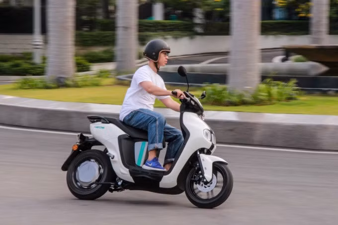 Mẫu xe điện Yamaha Neos tại thị trường Việt Nam. Ảnh: Thành Nhạn
