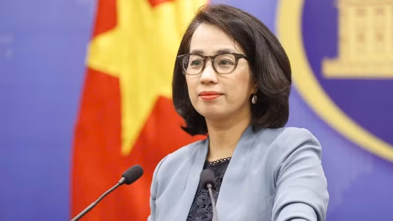 Người phát ngôn Bộ Ngoại giao Việt Nam Phạm Thu Hằng. (Ảnh: Bộ Ngoại giao)