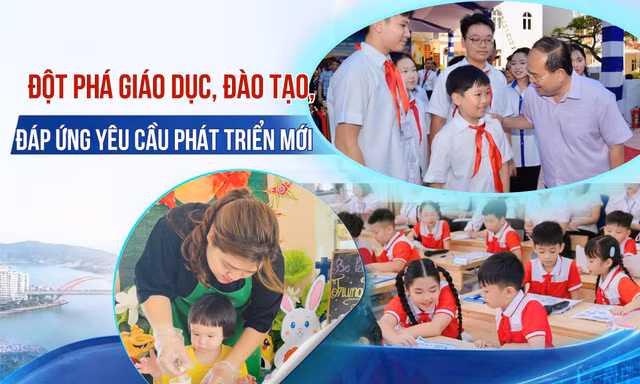 Đột phá giáo dục, đào tạo, đáp ứng yêu cầu phát triển mới