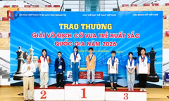 Cờ vua Quảng Ninh giành 7 huy chương Giải trẻ xuất sắc quốc gia 2026