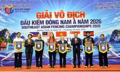 Gần 200 kiếm thủ tranh tài tại Giải vô địch Đấu kiếm Đông Nam Á 2026 ở Quảng Ninh