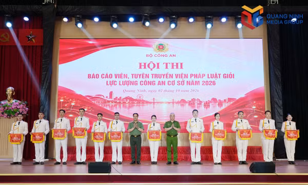 Hội thi báo cáo viên, tuyên truyền viên giỏi trong lực lượng Công an cơ sở năm 2026