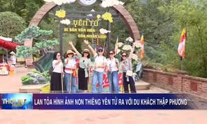 Lan tỏa hình ảnh non thiêng Yên Tử ra với du khách thập phương