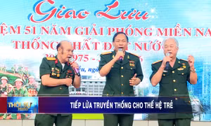 Tiếp lửa truyền thống cho thế hệ trẻ
