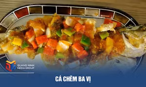 Cá chẽm ba vị