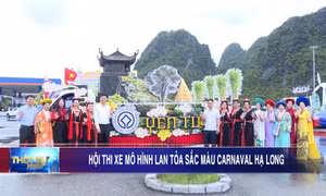 Hội thi xe mô hình lan tỏa sắc màu Carnaval Hạ Long