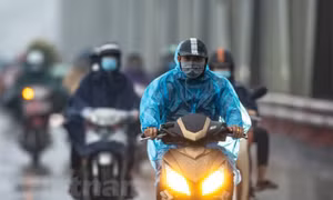 Các tỉnh miền Bắc mưa rét do không khí lạnh tăng cường mạnh