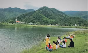 Đến lớp học thả mình vào thiên nhiên
