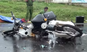 Báo động tình trạng học sinh đi xe máy dưới 50 phân khối gây TNGT
