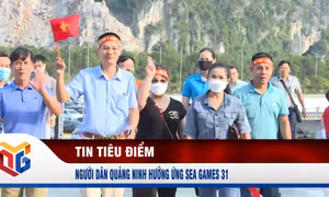 Người dân Quảng Ninh hưởng ứng SEA Games 31