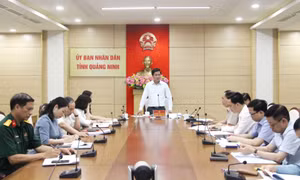 UBND tỉnh kiểm điểm tình hình thực hiện dự toán ngân sách 4 tháng đầu năm 2022