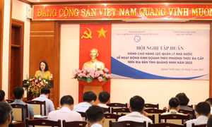 Tập huấn nâng cao năng lực quản lý nhà nước về hoạt động kinh doanh theo phương thức đa cấp