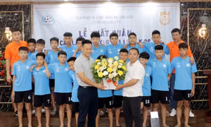 CLB Luxury Hạ Long Kids xuất quân tham gia Giải Bóng đá Nhi đồng và Thiếu niên toàn quốc