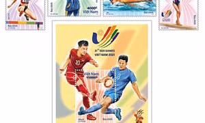 Phát hành bộ tem SEA Games 31