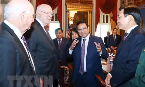 Thủ tướng Phạm Minh Chính gặp Chủ tịch thường trực Thượng viện Hoa Kỳ