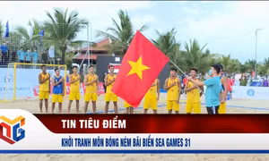 Khởi tranh môn bóng ném bãi biển SEA Games 31