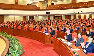 Thông cáo báo chí ngày làm việc thứ nhất Hội nghị lần thứ 5 Ban Chấp hành Trung ương Đảng khóa XIII